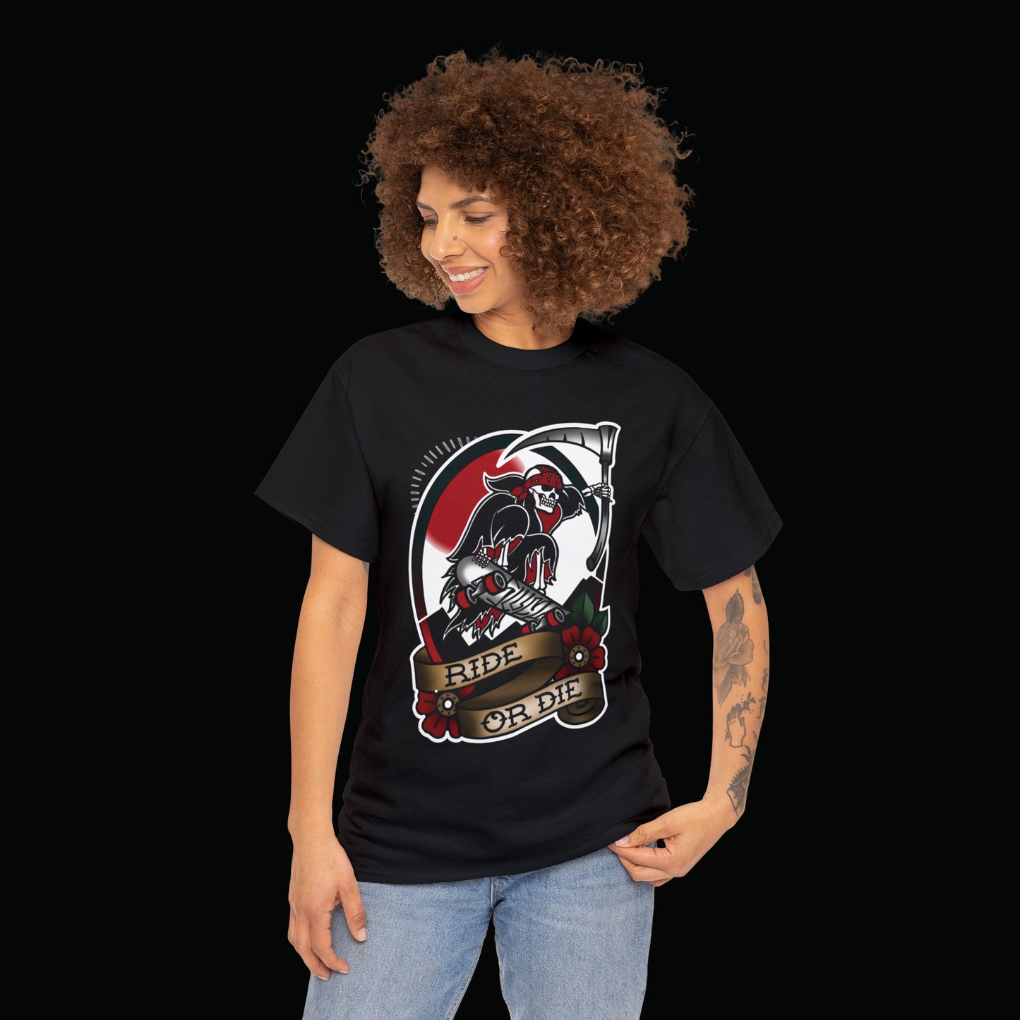 Unisex Ride or Die Heavy Cotton Tee