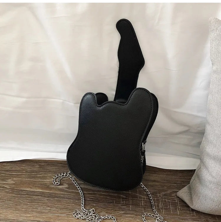 Guitar Shape Messenger Bag