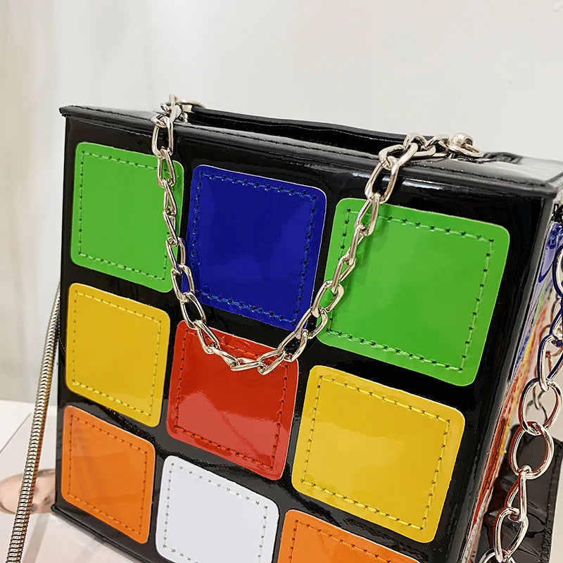 Rubik's Cube Handbag