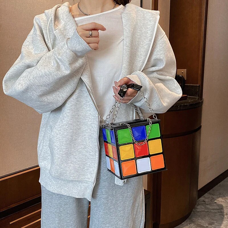 Rubik's Cube Handbag