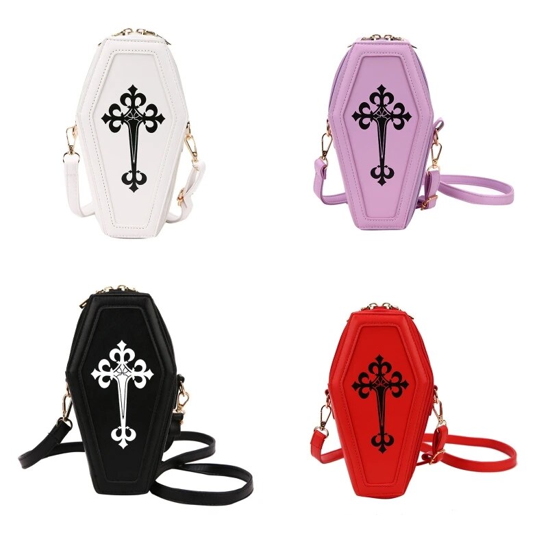 Gothic Coffin Shape Handbag