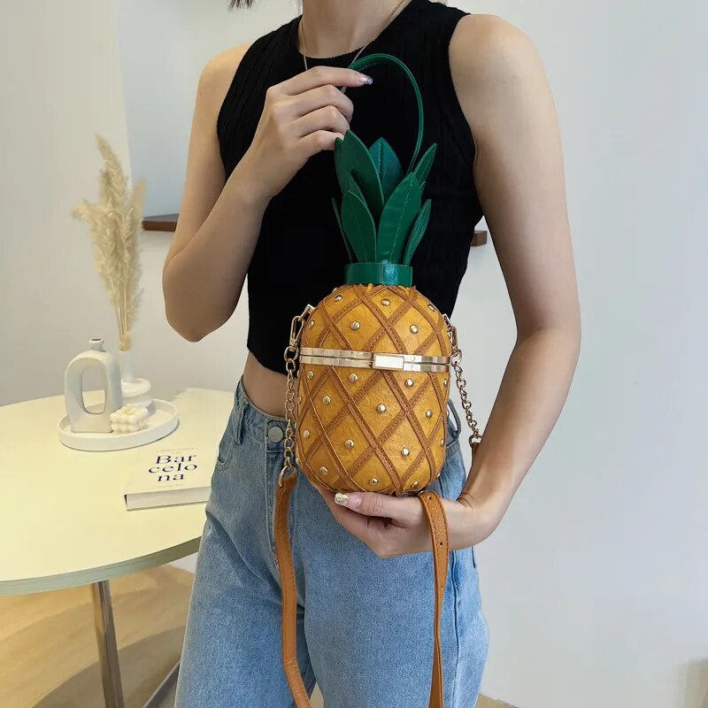 Pineapple Shoulder Bag