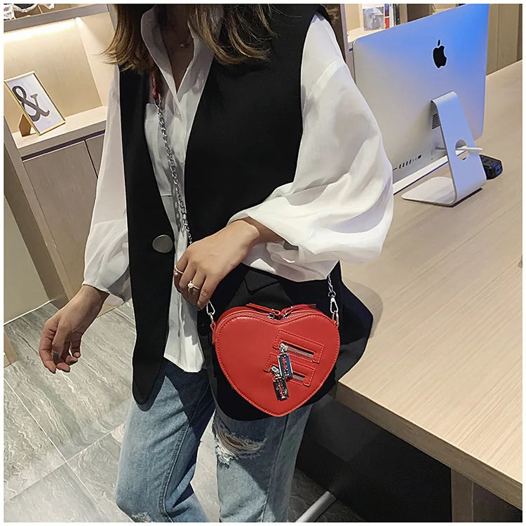 Heart Shape Shoulder Bag