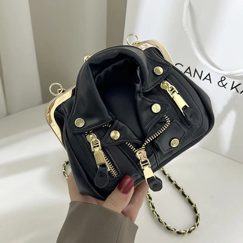 Jacket Shape Evening Bag