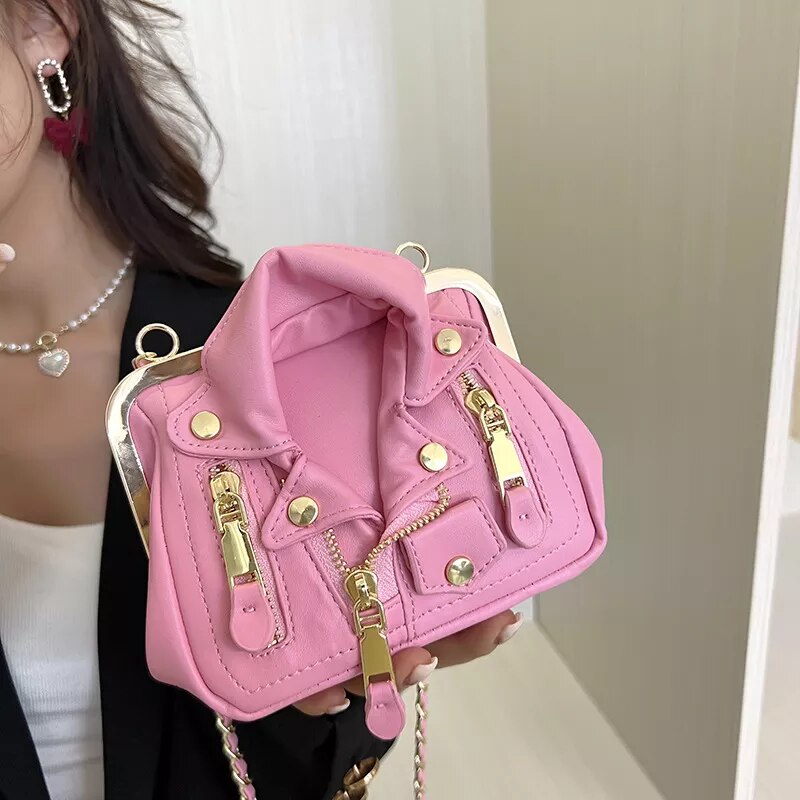 Jacket Shape Evening Bag