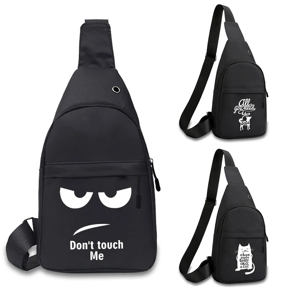 Man Funny Cross Body Bag