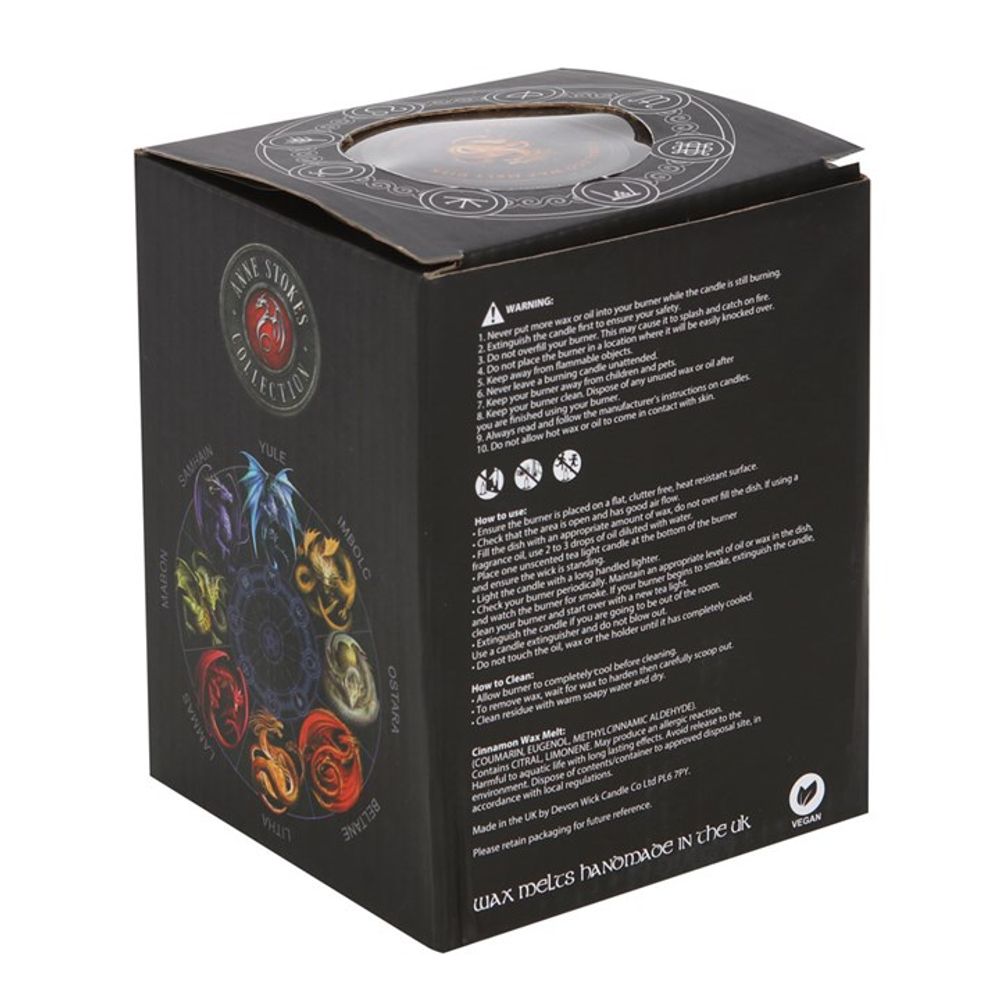 Litha Wax Melt Burner Gift Set by Anne Stokes